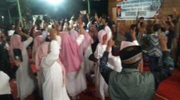Kampanye Akbar Sudomo Cibro Nomor Urut 1 Dibanjiri Masyarakat Desa Lae Mbersih, Serukan Pilkades Damai dan Bersatu