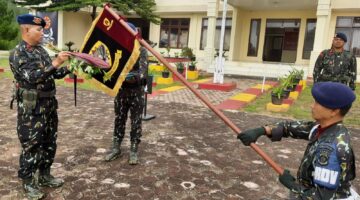 Batalyon D Pelopor Satbrimob Polda Aceh Gelar Upacara Penyucian Tunggul dalam Rangka HUT Pasukan Pelopor ke-67