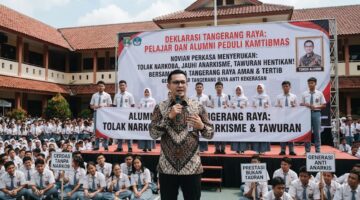 Novian Perkasa Ajak Pelajar Tangerang Raya Jaga Kamtibmas