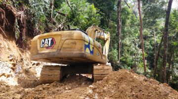 Pembukaan Jalan Baru di Sibongkaras Capai 65 Persen, Satgas TMMD Ke-130 Terus Pacu Pembangunan